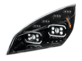 Freightliner Cascadia 2018 - 2024 - 10 LED Projector Headlight With LED Sequential Turn & DRL - HD Truck Source