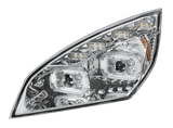 Freightliner Cascadia 2018 - 2024 - 10 LED Projector Headlight With LED Sequential Turn & DRL - HD Truck Source