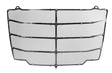 Freightliner Cascadia 2018 - 2024 - Black Steel Bug Screen - HD Truck Source