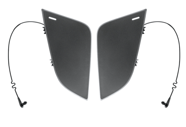 Freightliner Cascadia 2018 - 2024 - Black Tow Hook Access Covers - HD Truck Source