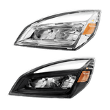 Freightliner Cascadia 2018 - 2024 - High Power Chrome LED Headlights - HD Truck Source