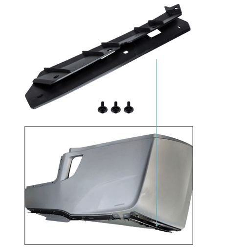 Freightliner Cascadia 2018 - 2024 - Outer Air Dam Bumper Carrier - HD Truck Source