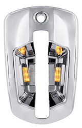 Freightliner Cascadia 2018 and Newer - 6 LED Chrome Door Handle Cover - HD Truck Source