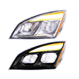 Freightliner Cascadia 2018+ - New Body StyleLED Headlights - HD Truck Source