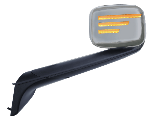 Freightliner Cascadia 2018 Up Heated Hood Mirror With Turn Signal - HD Truck Source