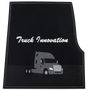 Freightliner Cascadia & Coronado 2008 - 2017 - Ribbed Rubber Floor Mats - HD Truck Source