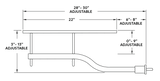 Full Tandem Fender Universal Stainless Steel Standard Duty Attachment Kit - HD Truck Source