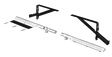 Half Tandem Fender Universal Stainless Steel Heavy Duty Attachment Kit - HD Truck Source