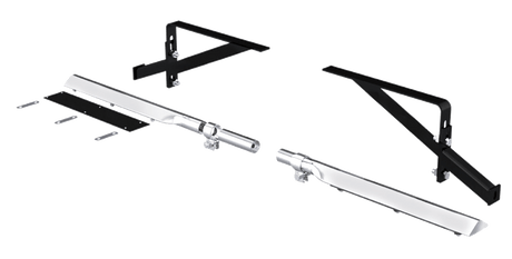 Half Tandem Fender Universal Stainless Steel Heavy Duty Attachment Kit - HD Truck Source