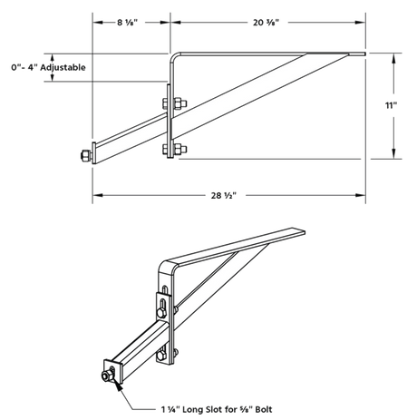 Half Tandem Fender Universal Stainless Steel Heavy Duty Attachment Kit - HD Truck Source