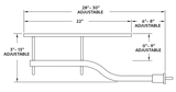 Half Tandem Fender Universal Stainless Steel Standard Duty Attachment Kit - HD Truck Source