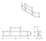 Highwayshield I20R Stainless Steel Grille Guard With Bracket Kit - HD Truck Source