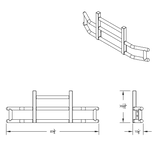 Highwayshield I25 Stainless Steel Grille Guard With Bracket Kit - HD Truck Source