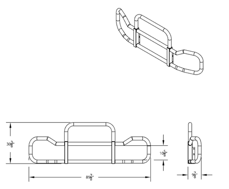 Highwayshield I40 Stainless Steel Grille Guard With Bracket Kit - HD Truck Source