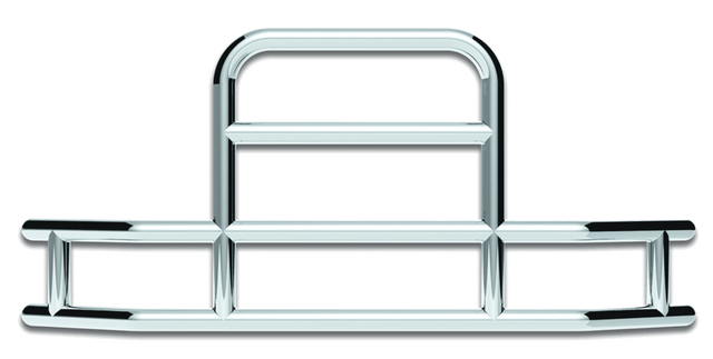 Highwayshield I85 Stainless Steel Grille Guard With Bracket Kit - HD Truck Source
