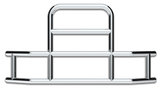Highwayshield I85R Stainless Steel Grille Guard With Bracket Kit - HD Truck Source