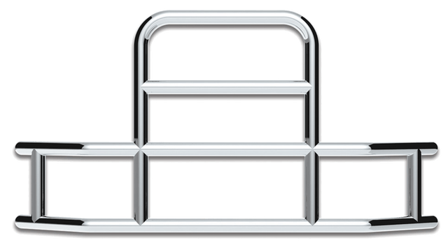 Highwayshield I85R Stainless Steel Grille Guard With Bracket Kit - HD Truck Source