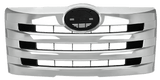 Hino 238, 258, 268, 338, 2011 and Newer - Chrome Grille - HD Truck Source