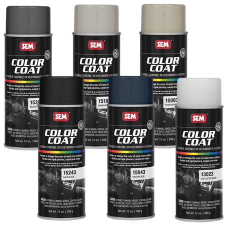 Interior Color Coat 16oz. Spray Cans By SEM - HD Truck Source