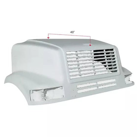 International 8100 1989 To 2001 - 40 Inch Fiberglass Hood - HD Truck Source