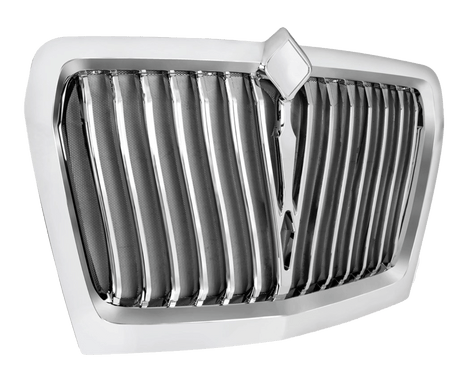International LT 2018 - 2025 - Curved Style Grille With Bug Screen - HD Truck Source