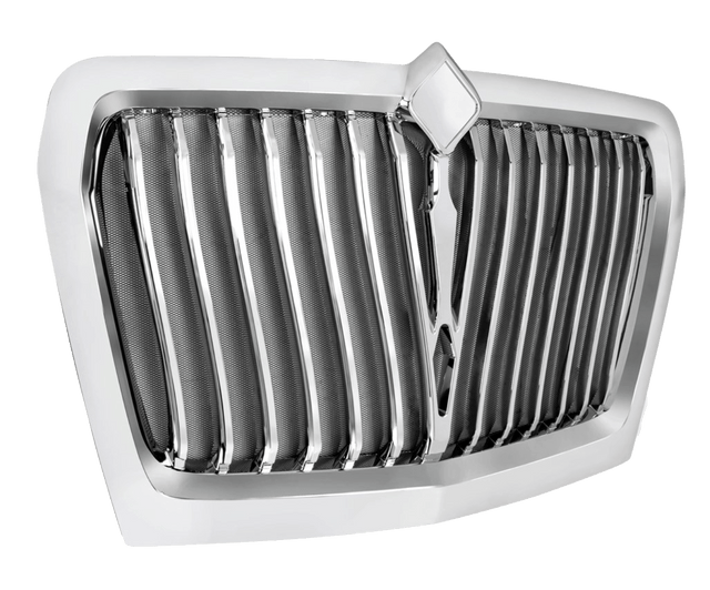 International LT 2018 - 2025 - Curved Style Grille With Bug Screen - HD Truck Source