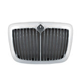 International Prostar 2006 - 2017 - Chrome Grille With Vertical Bars & Bug Screen - HD Truck Source