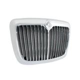 International Prostar 2006 - 2017 - Chrome Grille With Vertical Bars & Bug Screen - HD Truck Source
