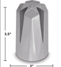 Iron Cross 33mm Push - On Chrome Lug Nut Cover - HD Truck Source