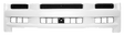 Isuzu NPR (ELF 200/300) 2008 - 2015 - White Painted Grille - HD Truck Source