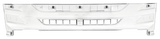 Isuzu NPR (ELF 400/500/600) 2013 - 2024 - White Painted Grille - HD Truck Source