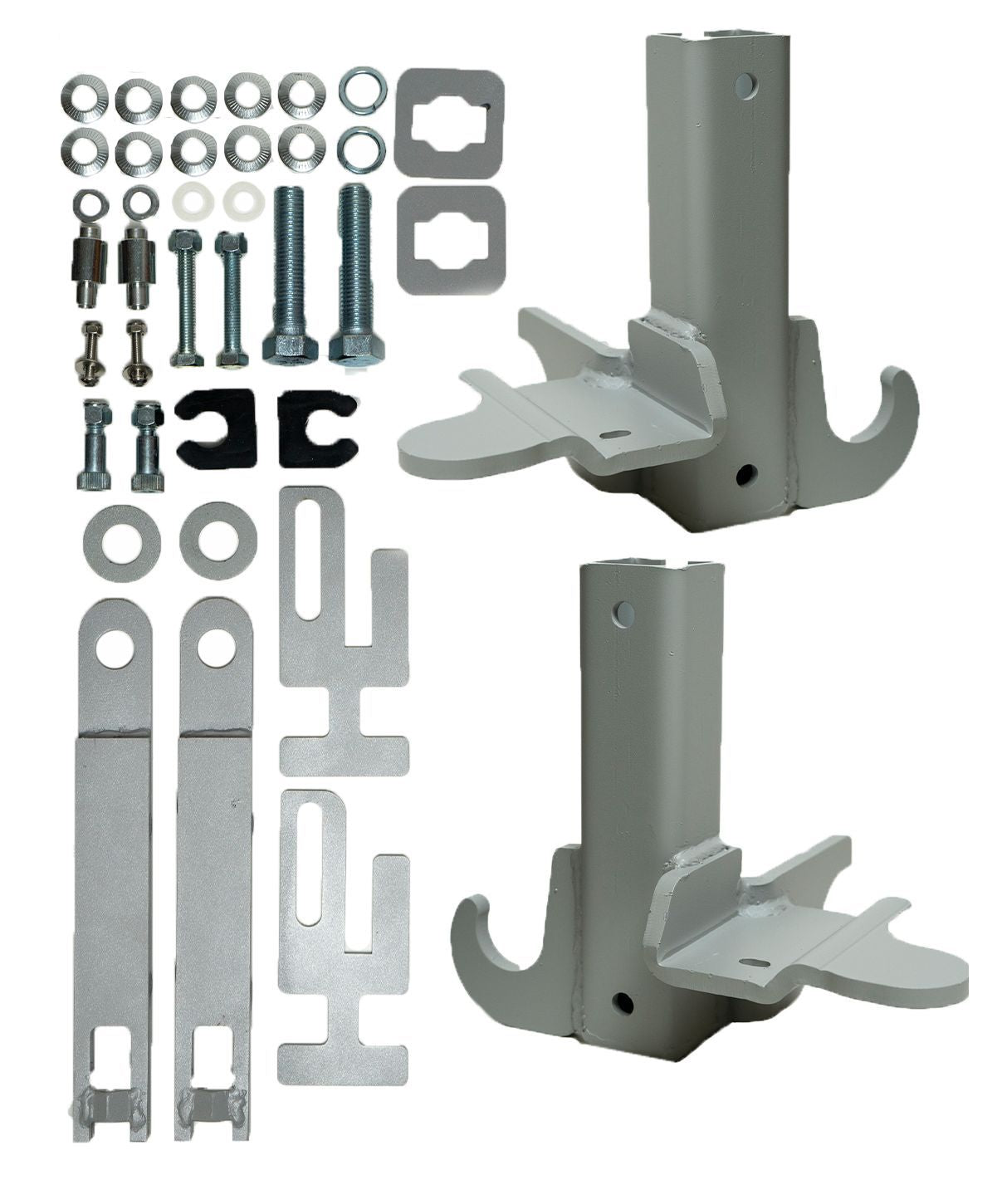 Kenworth 680 & Peterbilt 579 2013 - 2021 Grille Guard Mounting Brackets - HD Truck Source