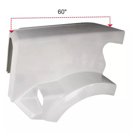 Kenworth T - 800 - 60 Inch Fiberglass Hood - HD Truck Source