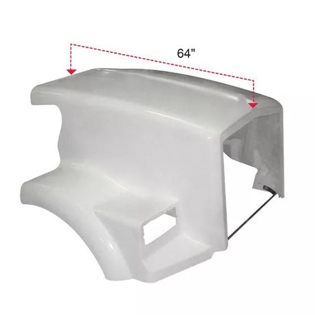 Kenworth T - 800 - 64 Inch Fiberglass Hood - HD Truck Source