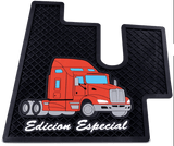 Kenworth T600/660 - Ribbed Rubber Floor Mats - HD Truck Source