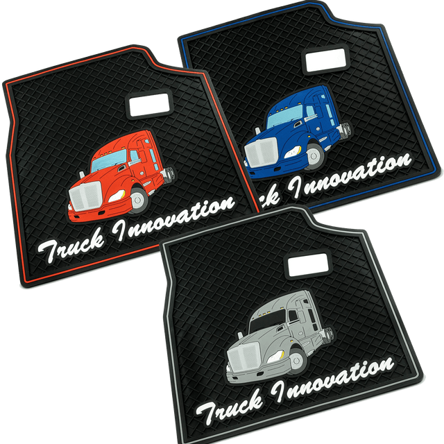Kenworth T680 Ribbed Rubber Floor Mats - HD Truck Source