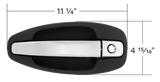 Kenworth T680/T880 and W990 - Chrome Exterior Handle - HD Truck Source