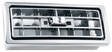 Kenworth - Vent A/C Triple Chrome Plating Finish 2002 - Newer - HD Truck Source