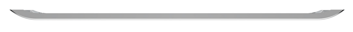 Kenworth W900 1982 - 2024 - SS Clad 18 Inch Aluminum Bumper With Curved Ends - HD Truck Source