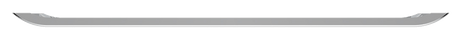 Kenworth W900 1982 - 2024 - SS Clad 18 Inch Aluminum Bumper With Curved Ends - HD Truck Source