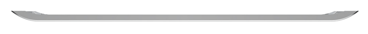 Kenworth W900 1982 - 2024 - SS Clad Aluminum Bumper With Curved Ends - HD Truck Source