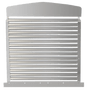 Kenworth W900L - Stainless Steel 15 Louvers Grill - HD Truck Source