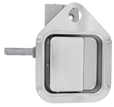 Kenworth W900/T800 (2004 - 2015) Exterior Sleeper Storage Door Handle, Long Striker - HD Truck Source