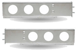 Mud Flap Hangers With End Lights - HD Truck Source