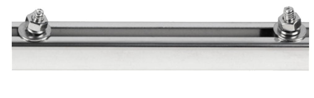 Peterbilt 359 379 - 39.5 Inch Polished Stainless Steel Horizontal Grille Bar - HD Truck Source