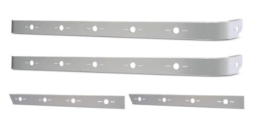 Peterbilt 379 63 Inch Sleeper Panel with 20 Marker Light Holes - HD Truck Source