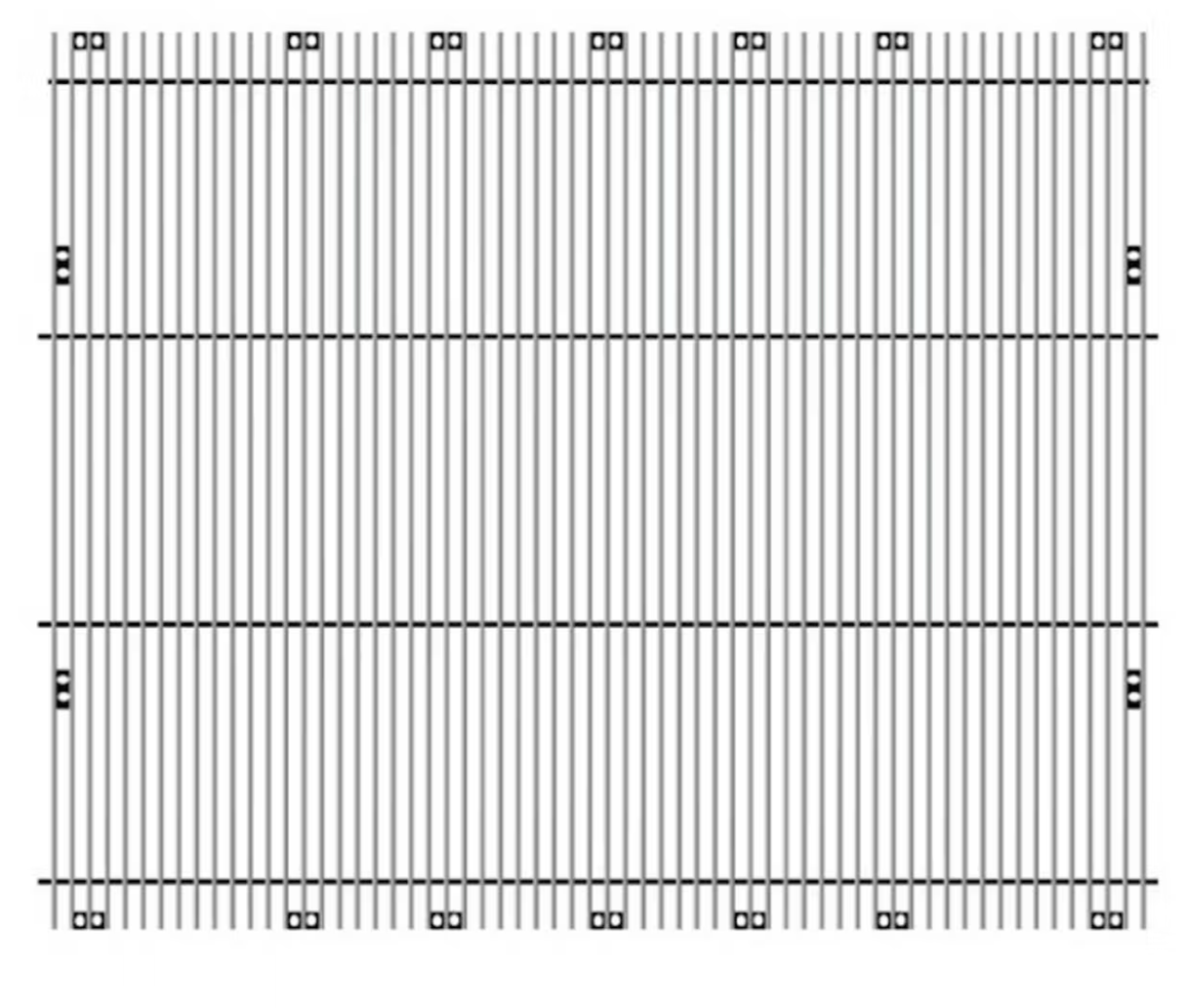 Peterbilt 379 Extended Hood - Aluminum Billet Style Grille Insert With Vertical Bars - HD Truck Source