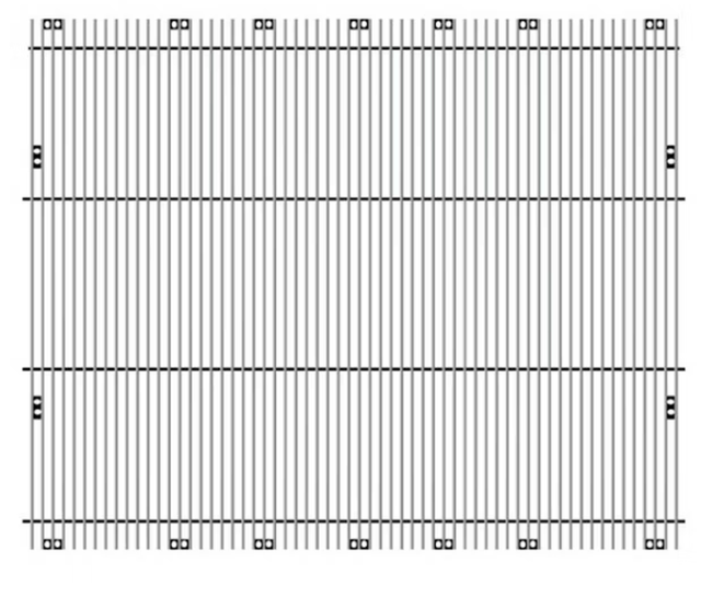 Peterbilt 379 Extended Hood - Aluminum Billet Style Grille Insert With Vertical Bars - HD Truck Source