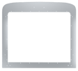 Peterbilt 379 Extended Hood - Chrome Grille Surround - HD Truck Source