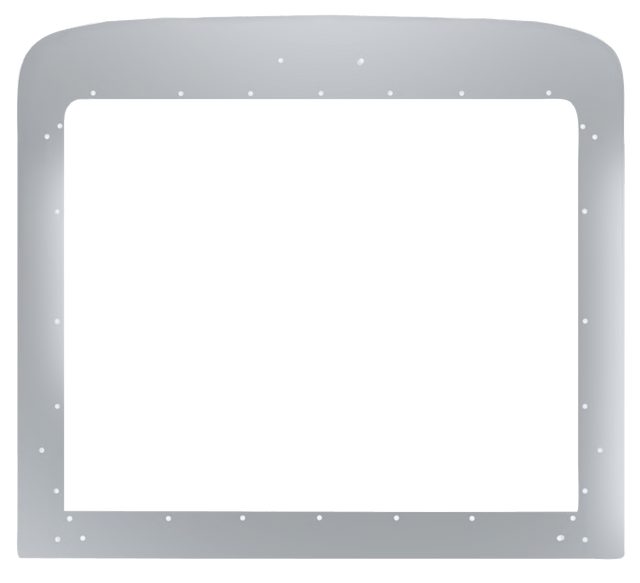 Peterbilt 379 Extended Hood - Chrome Grille Surround - HD Truck Source